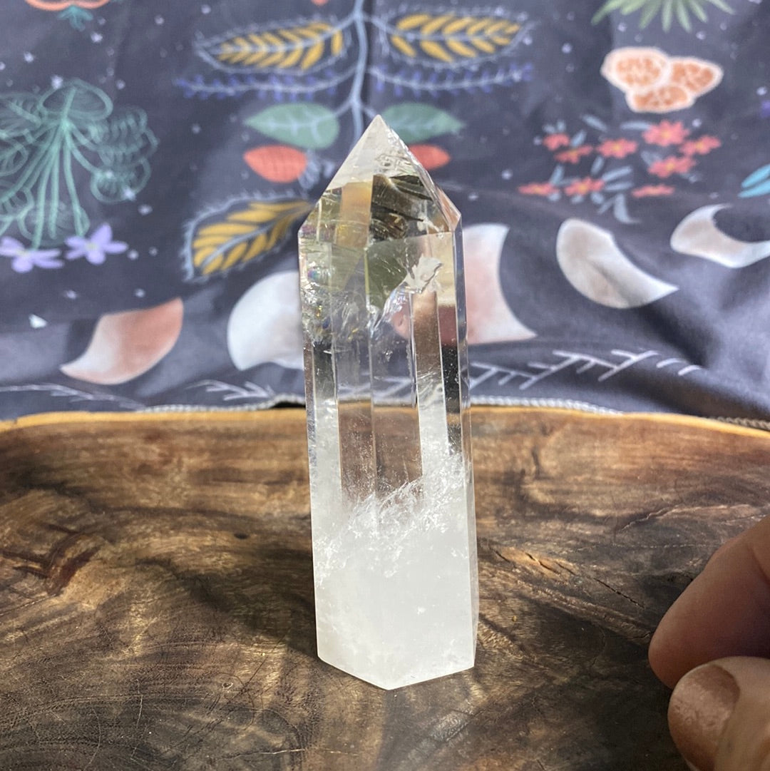 Incredible Quartz tower with rainbows