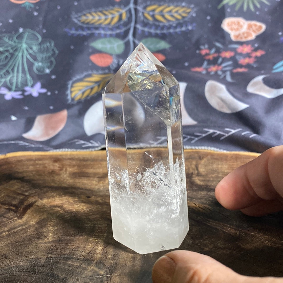 Incredible Quartz tower with rainbows